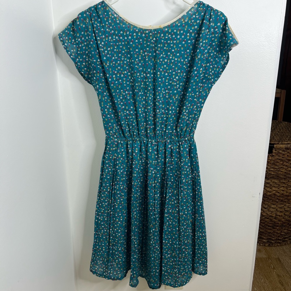 Blue dress